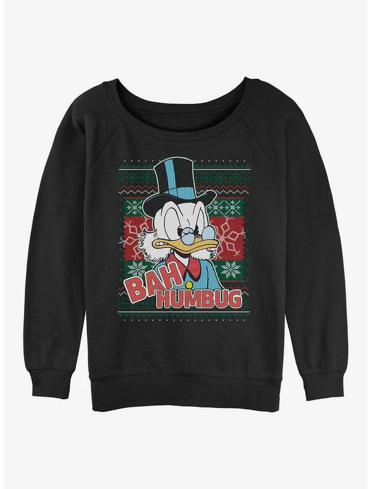 Cheapest β¨ Disney DuckTales Bah Humbug Scrooge Girls Slouchy Sweatshirt π 1 Cheapest β¨ Disney DuckTales Bah Humbug Scrooge Girls Slouchy Sweatshirt π