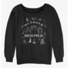 Cheap 👏 Disney Hocus Pocus A Bunch of Hocus Pocus Girls Slouchy Sweatshirt 🥰
