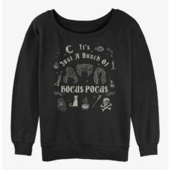 Cheap 👏 Disney Hocus Pocus A Bunch of Hocus Pocus Girls Slouchy Sweatshirt 🥰
