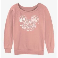 Brand new 🌟 Disney Mickey Mouse Holiday Ears Girls Slouchy Sweatshirt ⌛