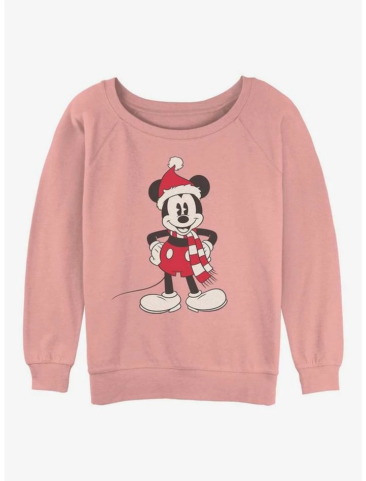 Promo β€οΈ Disney Mickey Mouse Santa Hat Girls Slouchy Sweatshirt π 1 Promo β€οΈ Disney Mickey Mouse Santa Hat Girls Slouchy Sweatshirt π