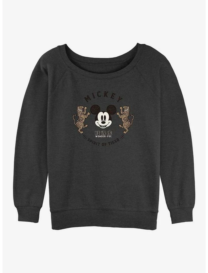 Cheap β€οΈ Disney Mickey Mouse Spirit of Tiger π― Girls Slouchy Sweatshirt π 1 Cheap β€οΈ Disney Mickey Mouse Spirit of Tiger π― Girls Slouchy Sweatshirt π