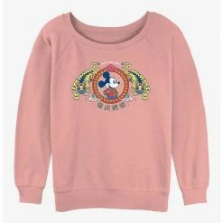 Flash Sale ❤️ Disney Mickey Mouse Twin Tigers ⌛ Girls Slouchy Sweatshirt ⭐