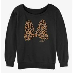 Best reviews of 🥰 Disney Minnie Mouse Animal Print Bow Girls Slouchy Sweatshirt 😍