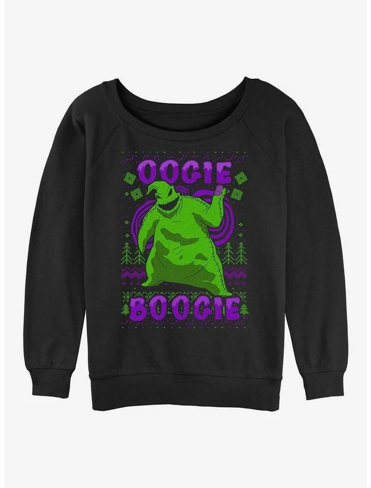 Best Sale π Disney The Nightmare Before Christmas Oogie Boogie Christmas Girls Slouchy Sweatshirt β¨ 1 Best Sale π Disney The Nightmare Before Christmas Oogie Boogie Christmas Girls Slouchy Sweatshirt β¨