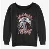 Top 10 ✔️ Disney The Nightmare Before 🔔 Christmas Santa Jack Wonderful Nightmare 💯 Girls Slouchy Sweatshirt ❤️