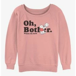 Hot Sale 🛒 Disney Winnie The Pooh More Bothers ⌛ Girls Slouchy Sweatshirt ✔️