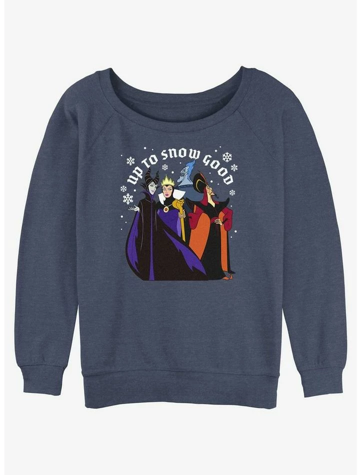 Budget π― Disney Villains Up To Snow Good π Girls Slouchy Sweatshirt β¨ 1 Budget π― Disney Villains Up To Snow Good π Girls Slouchy Sweatshirt β¨