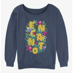Discount 😉 Disney Encanto Flower Arrangement Girls Slouchy Sweatshirt 🌟