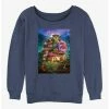 Best deal 😉 Disney Encanto Madrigal House Poster Girls Slouchy Sweatshirt 😉