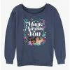Budget 🌟 Disney Encanto Magic Awaits Girls Slouchy Sweatshirt 👏