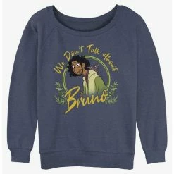 Coupon 🎉 Disney Encanto We Don't Talk About Bruno Girls Slouchy Sweatshirt 🎁