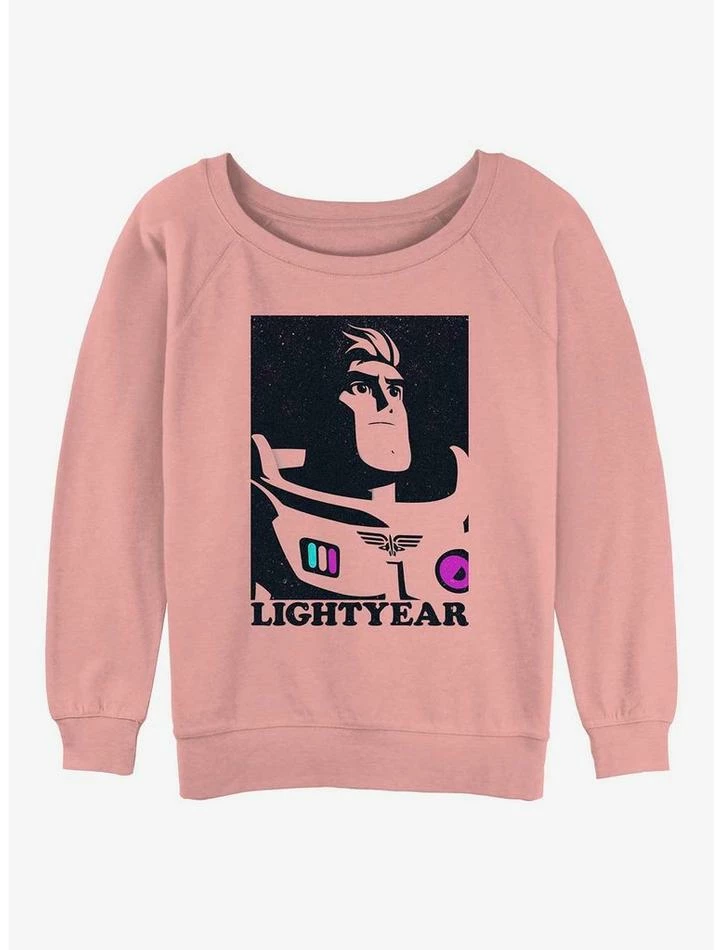 Best deal π Disney Pixar Lightyear Buzz Portrait Girls Slouchy Sweatshirt π 1 Best deal π Disney Pixar Lightyear Buzz Portrait Girls Slouchy Sweatshirt π