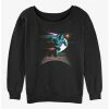 Best Sale ✔️ Disney Pixar Lightyear Buzz Run 🤩 Girls Slouchy Sweatshirt 😀