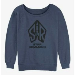 Outlet 😉 Disney Pixar Lightyear Star Ranger Icon 🎉 Girls Slouchy Sweatshirt ✔️