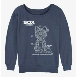 Best Sale 😉 Disney Pixar Lightyear Sox Tech Girls Slouchy Sweatshirt 👍