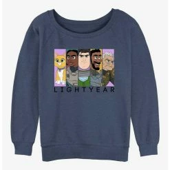 Wholesale 😉 Disney Pixar Lightyear Space Heroes Girls Slouchy Sweatshirt 🤩