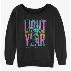 Coupon 😀 Disney Pixar Lightyear To Infinity and Beyond Girls Slouchy Sweatshirt 🤩