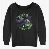 Discount ✔️ Disney Pixar Lightyear Zurg and Buzz Girls Slouchy Sweatshirt 👍