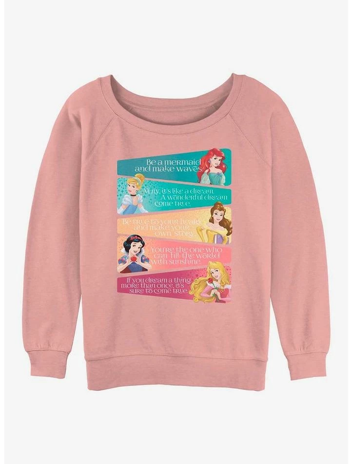 Deals π Disney Princesses Princess Adjectives Girls Slouchy Sweatshirt β 1 Deals π Disney Princesses Princess Adjectives Girls Slouchy Sweatshirt β