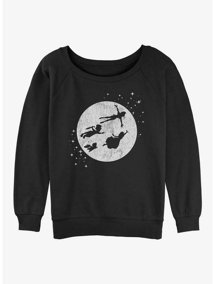 Outlet ๐ Disney Tinker Bell Second Star To The Right Girls Slouchy Sweatshirt โญ 1 Outlet ๐ Disney Tinker Bell Second Star To The Right Girls Slouchy Sweatshirt โญ