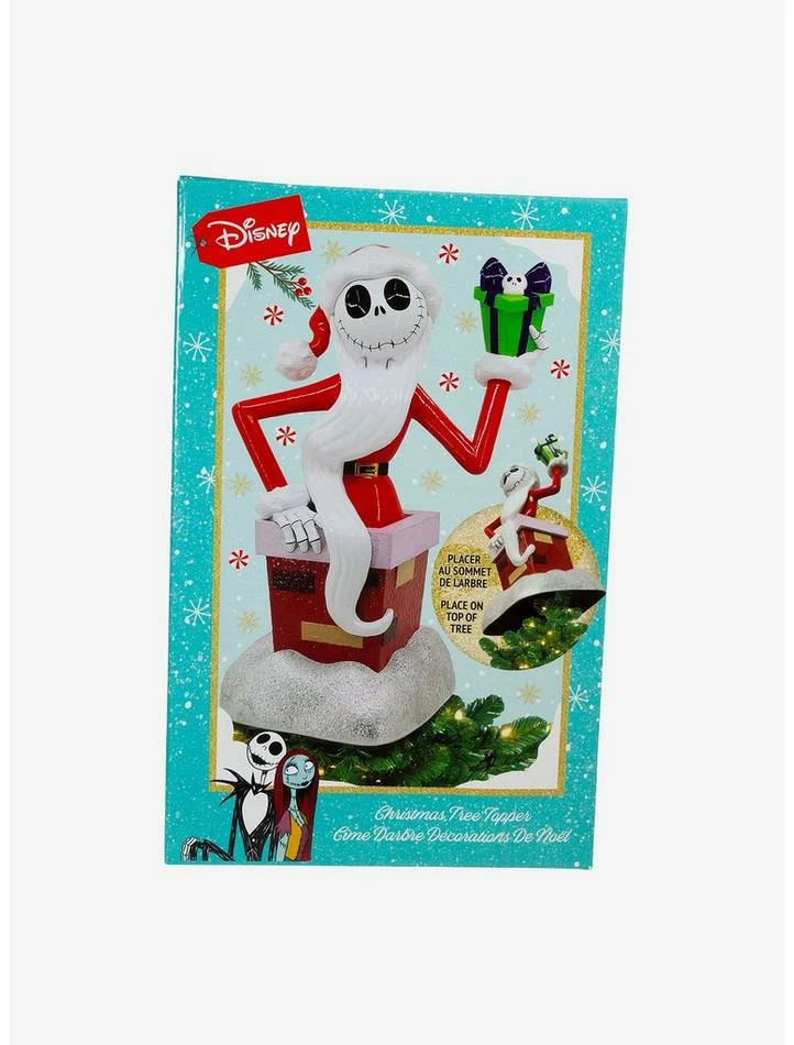 Deals ❤️ Kurt Adler Disney The Nightmare Before 👍 Christmas Jack Skellington Tree Topper ⭐ 2 Deals ❤️ Kurt Adler Disney The Nightmare Before 👍 Christmas Jack Skellington Tree Topper ⭐ - Image 2