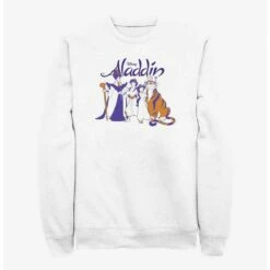 Best reviews of 👍 Disney Aladdin Group Shot Sweatshirt 🔔