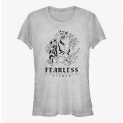 Promo 🔥 Disney Aladdin Rajah Fearless Girls T-Shirt ⭐