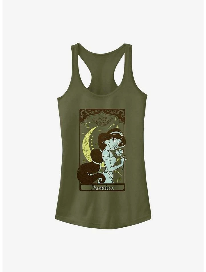 Outlet βοΈ Disney Aladdin Tarot Card Jasmine π Girls Tank π€© 1 Outlet βοΈ Disney Aladdin Tarot Card Jasmine π Girls Tank π€©