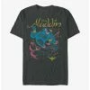 Promo 🔥 Disney Aladdin Genie Magic Lamp T-Shirt ⭐