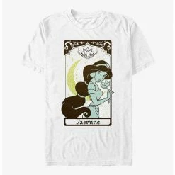 Cheap 🎉 Disney Aladdin Tarot Card Jasmine T-Shirt ⭐