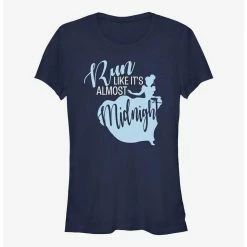 Flash Sale 👍 Disney Cinderella Run Like It's Midnight Girls T-Shirt ⭐