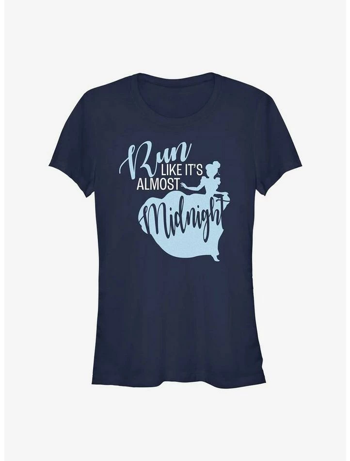 Flash Sale 👍 Disney Cinderella Run Like It's Midnight Girls T-Shirt ⭐ 1 Flash Sale 👍 Disney Cinderella Run Like It's Midnight Girls T-Shirt ⭐