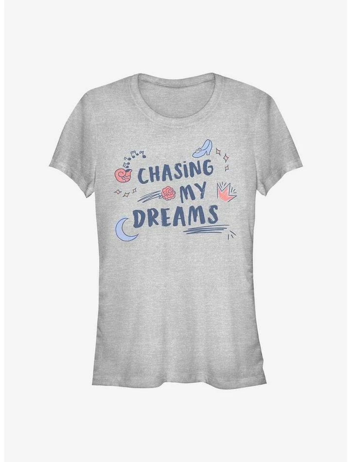 Wholesale ❤️ Disney Princesses Chasing My Dreams Girls T-Shirt ✔️ 1 Wholesale ❤️ Disney Princesses Chasing My Dreams Girls T-Shirt ✔️