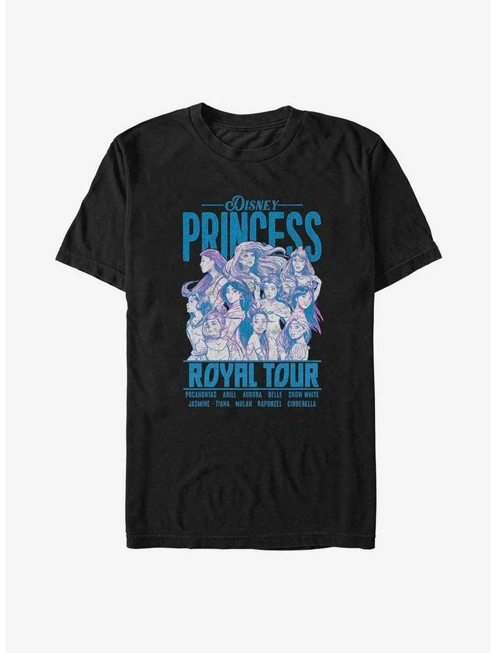 Flash Sale 👏 Disney Princesses Royal Tour Poster T-Shirt 👍 1 Flash Sale 👏 Disney Princesses Royal Tour Poster T-Shirt 👍