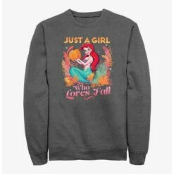 Wholesale ✨ Disney The Little Mermaid Pumpkin Ariel Sweatshirt 😉