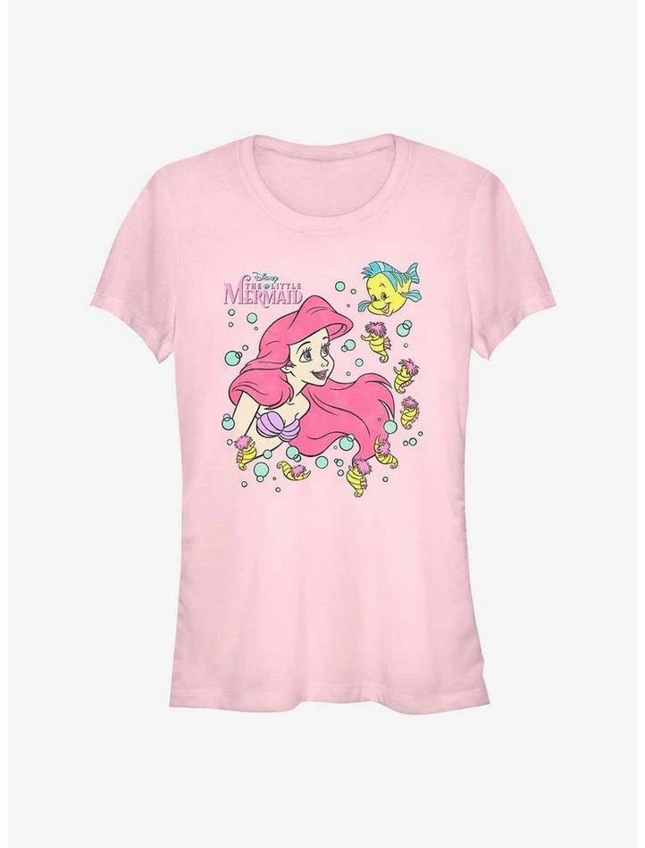 Coupon โ Disney The Little Mermaid Ariel and Friends ๐งจ Girls T-Shirt โ 1 Coupon โ Disney The Little Mermaid Ariel and Friends ๐งจ Girls T-Shirt โ