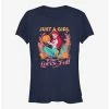 Buy ❤️ Disney The Little Mermaid Pumpkin Ariel ✔️ Girls T-Shirt 😉