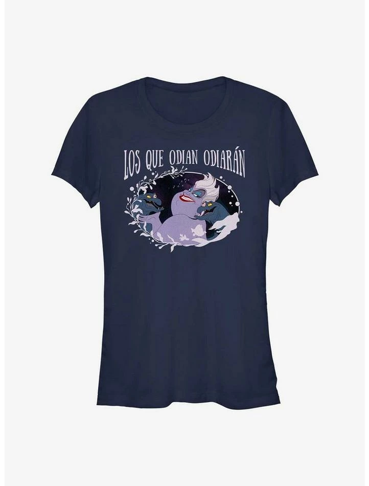 Flash Sale ❤️ Disney The Little Mermaid Spanish Ursula Haters Gonna Hate Girls T-Shirt 🌟 1 Flash Sale ❤️ Disney The Little Mermaid Spanish Ursula Haters Gonna Hate Girls T-Shirt 🌟