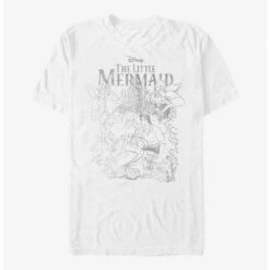 Discount ❤️ Disney The Little Mermaid Poster T-Shirt 😀