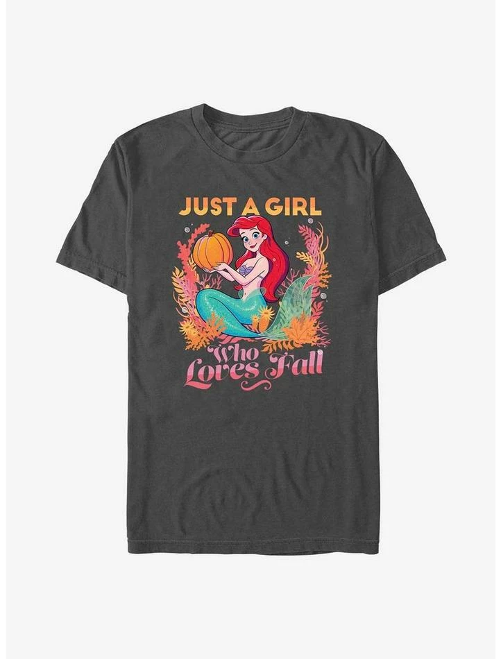 Best deal 👏 Disney The Little Mermaid Pumpkin Ariel T-Shirt 😀 1 Best deal 👏 Disney The Little Mermaid Pumpkin Ariel T-Shirt 😀