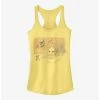 New 🛒 Disney Peter Pan Fly To Skull Island Girls Tank 😍