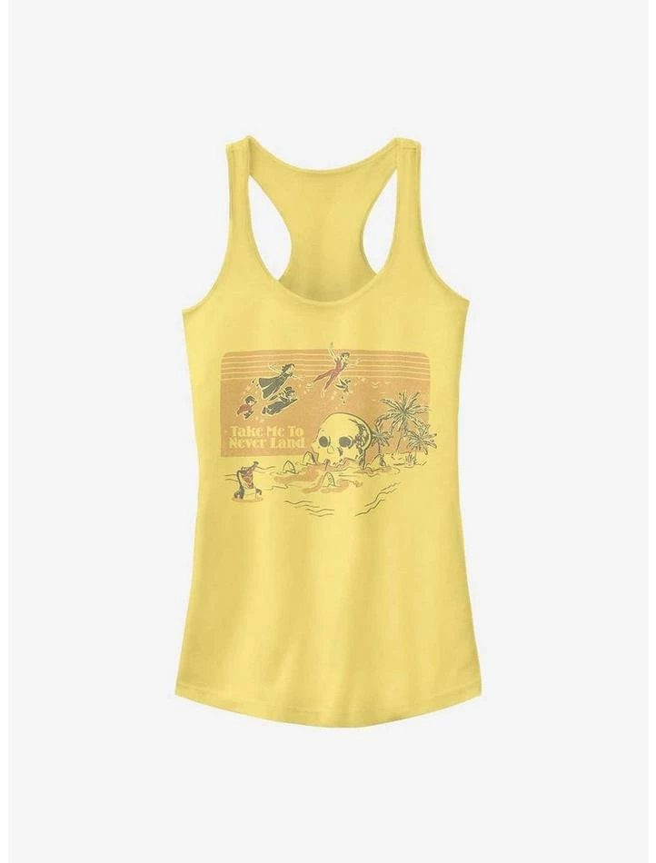 New π Disney Peter Pan Fly To Skull Island Girls Tank π 1 New π Disney Peter Pan Fly To Skull Island Girls Tank π