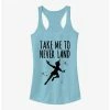 Cheapest ⌛ Disney Peter Pan Take Me To Neverland ❤️ Girls Tank ✨