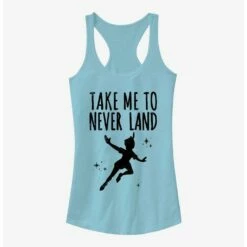 Cheapest ⌛ Disney Peter Pan Take Me To Neverland ❤️ Girls Tank ✨