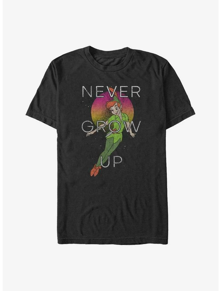 Discount βοΈ Disney Peter Pan Never Grow Up T-Shirt π 1 Discount βοΈ Disney Peter Pan Never Grow Up T-Shirt π