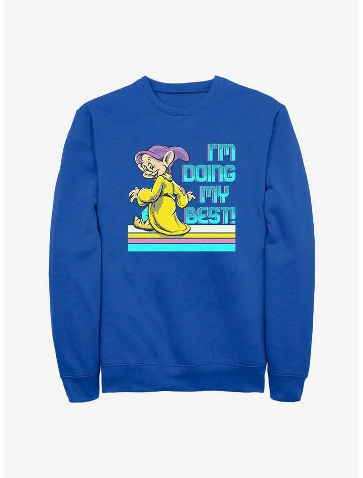 Brand new π Disney Snow White and the Seven Dwarfs Best Dopey Can Sweatshirt π 1 Brand new π Disney Snow White and the Seven Dwarfs Best Dopey Can Sweatshirt π