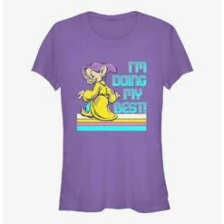 Discount 😀 Disney Snow White and the Seven Dwarfs Best Dopey Can ✨ Girls T-Shirt ✔️