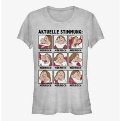 Buy 😀 Disney Snow White and the Seven Dwarfs German Grumpy 👍 Girls T-Shirt ⭐