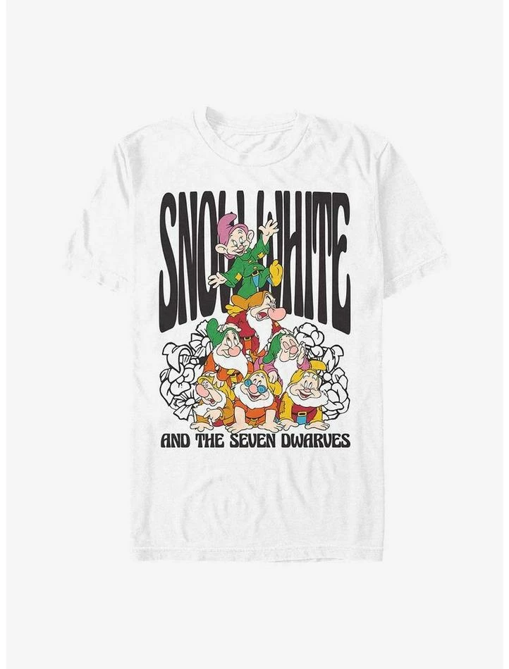 Budget π Disney Snow White and the Seven Dwarfs Dwarf Stack T-Shirt π 1 Budget π Disney Snow White and the Seven Dwarfs Dwarf Stack T-Shirt π